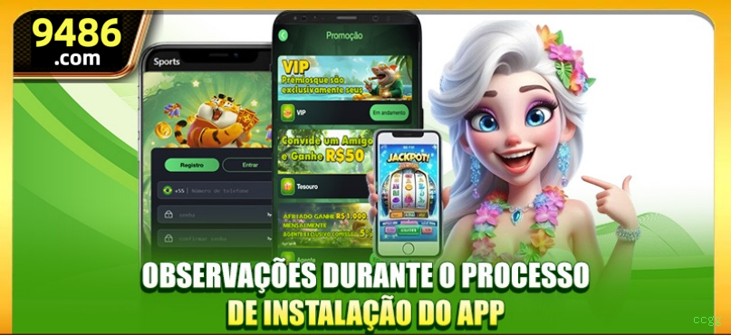 Aplicativo móvel ccgg para iOS e Android